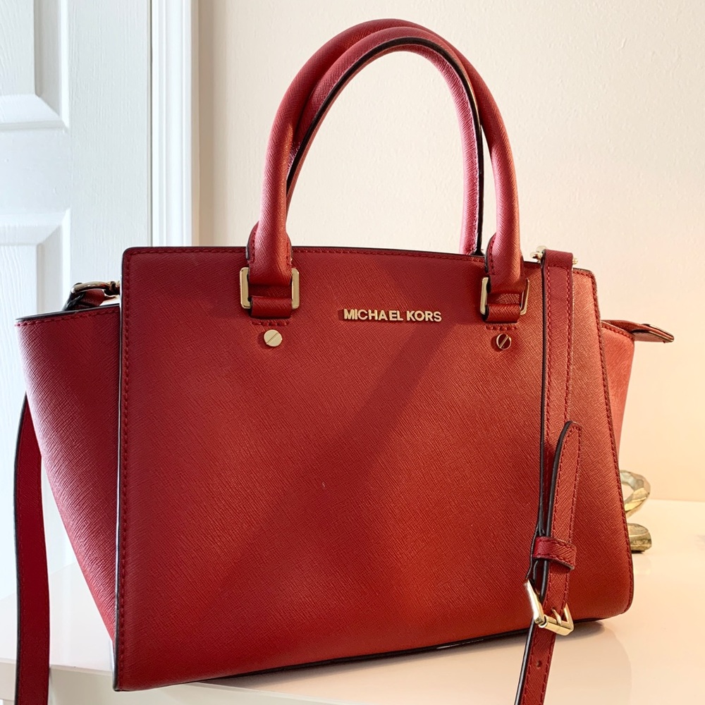 Michael Kors Selma Saffiano Handbag